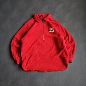 Vintage 90's Marlboro Reversible Fleece Jacket Large